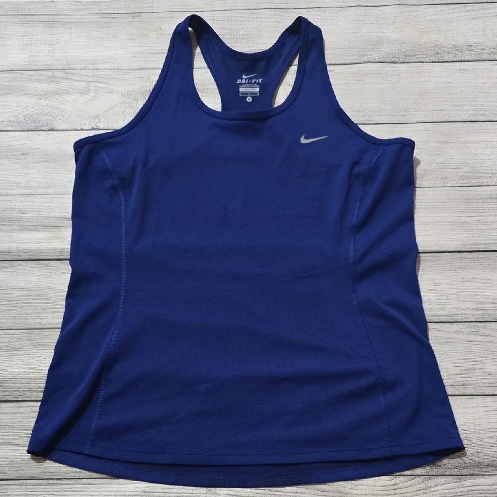 Nike Women's Racerback Blue Tank Top
